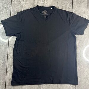 prAna Mens Black Short Sleeve Crew Neck Pullover T Shirt Fair Trade Certified XL